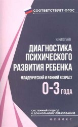 Диагностика психического развития ребенка. Младенческий и ранний возраст (0-3 года)