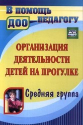 Организация деятельности детей на прогулке. Средняя группа