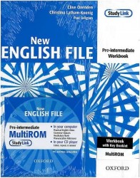 New English File: Pre-Intermediate: Workbook with Key and Multirom Pack