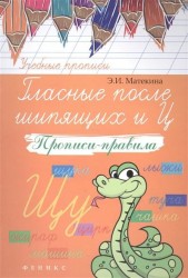 Гласные после шипящих и Ц. Прописи-правила