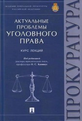 Актуальные проблемы уголовного права. Курс лекций