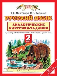 Русский язык. 2 класс. Дидактические карточки-задания