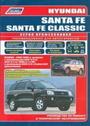 Hyundai SANTA FE. SANTA FE Classic. Модели 2000-2006 гг. выпуска с бензиновыми G4JP (2,0 л.)… Модели 2007-2012 гг. выпуска… Руководство по ремонту и техническому обслуживанию