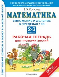 Математика. 2-3 классы. Умножение и деление чисел в пределах 100. Рабочая тетрадь для проверки знаний