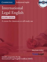 International Legal English: A Course for Classroom or Self-study Use (+ 3 CD-ROM)