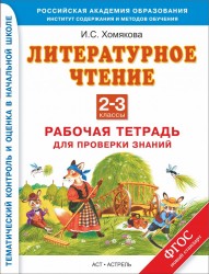 Литературное чтение. Работа с текстом. Рабочая тетрадь для проверки знаний. 2–3 классы