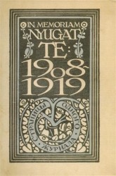 Те: Страницы одного журнала. In memoriam Nyugat. 1908-1919