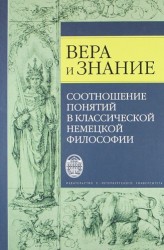 Вера и знание. Соотношение понятий в классической немецкой философии.