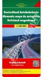 Germany motorway map. 1:500 000