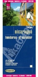 Nicaragua. Honduras. El Salvador. Карта