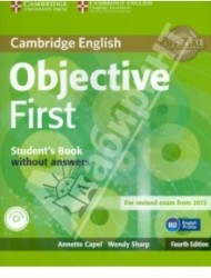 Objective First 4 Edition Student's Book without answers +CD-ROM
