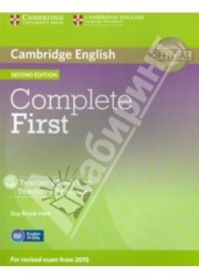 Complete First: Teacher's Book with: Teacher's Resources (+ CD-ROM)