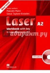 Laser A2: Workbook with Key (+ CD-ROM)