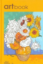 Записная книга-раскраска Artbook Импрессионизм (желтая)