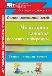 Мониторинг качества освоения основной общеобразовательной программы дошкольного образования. Вторая младшая группа