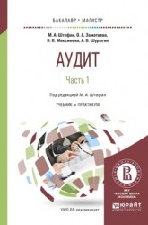 Аудит в 2 ч. Часть 1. Учебник и практикум для бакалавриата и магистратуры