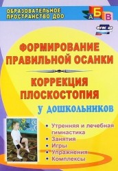 Формирование правильной осанки и коррекция плоскостопия у дошкольников: утренняя и лечебная гимнастика, занятия, игры, упражнения, комплексы. ФГОС ДО