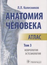 Анатомия человека. Атлас. В 3-х томах. Том 3. Неврология, эстезиология