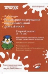 Реализация содержания образовательной деятельности. Старший возраст (5–6 лет). Художественно-эстетическое развитие