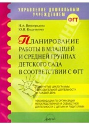 Планирование работы в младшей и средней группах детского сада в соответствии с ФГОС дошкольного образования