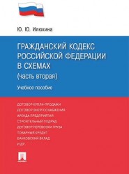 Гражданский кодекс Российской Федерации в схемах (часть вторая). Учебное пособие