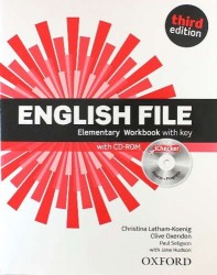 English File: Elementary: Workbook with Key (+ CD-ROM)