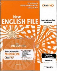 New English File: Upper-Intermediate: Workbook with Key Booklet (+ CD-ROM)